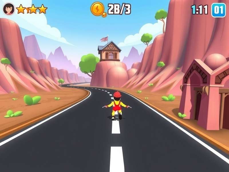 Turbo Run Anise Gameplay Screenshot